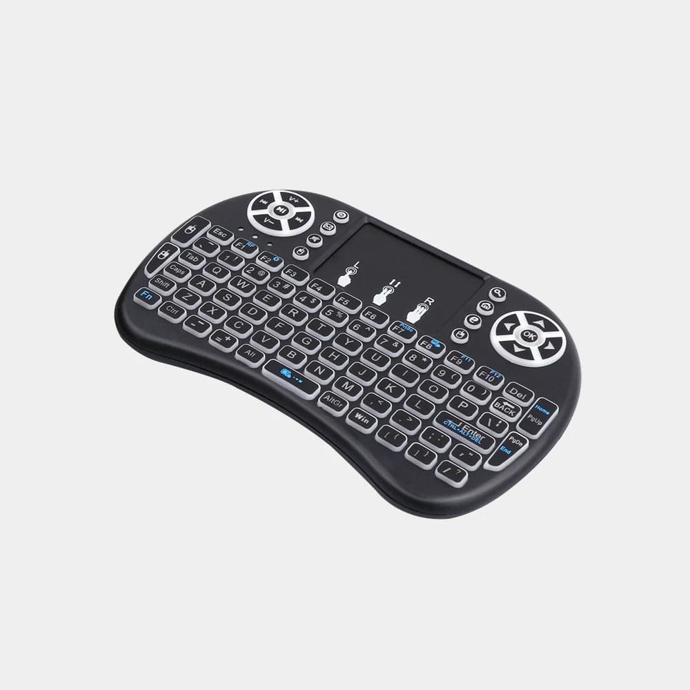 I8 English Backlit Wireless Mini Keyboard - Image 3
