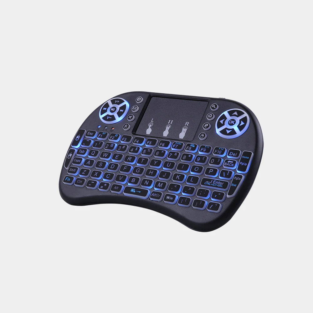 I8 Russian/English/Spainish Backlit Wireless Mini Keyboard - Image 3
