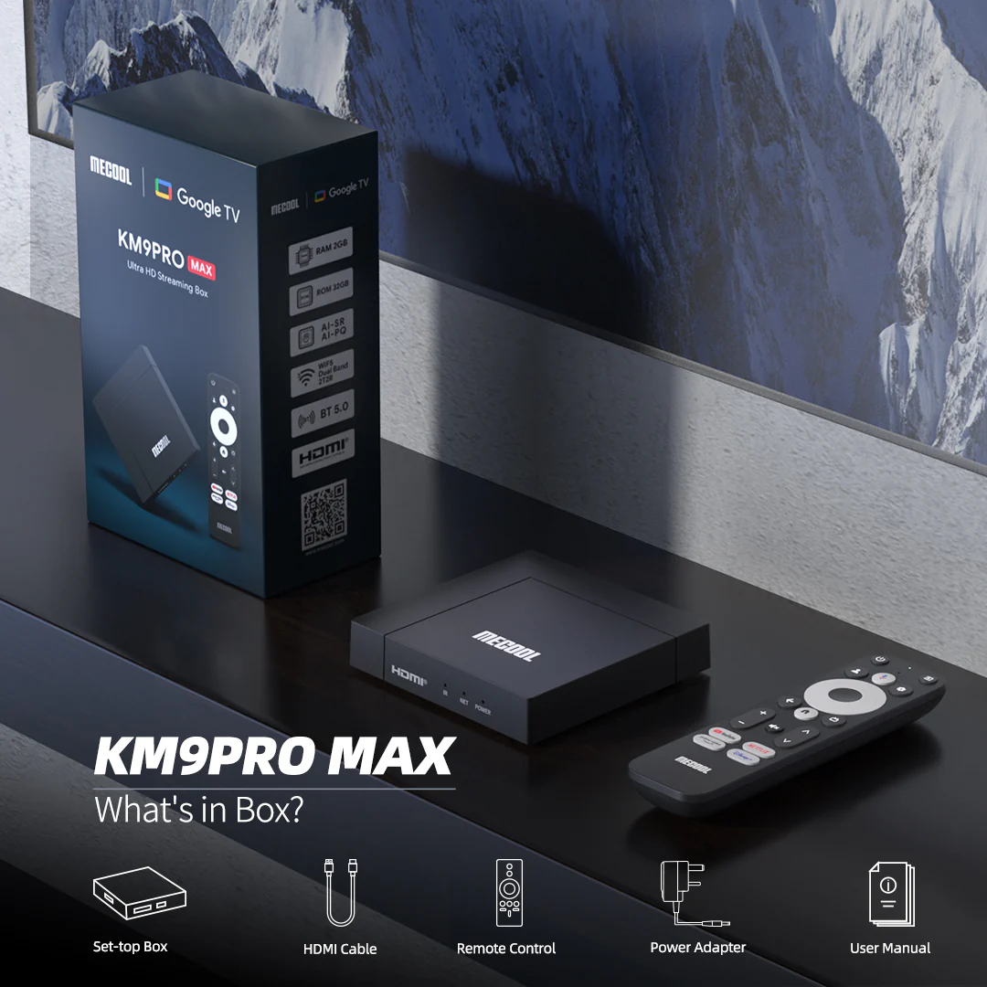 MECOOL KM9PRO MAX 4K GTV Streaming Box - Image 5