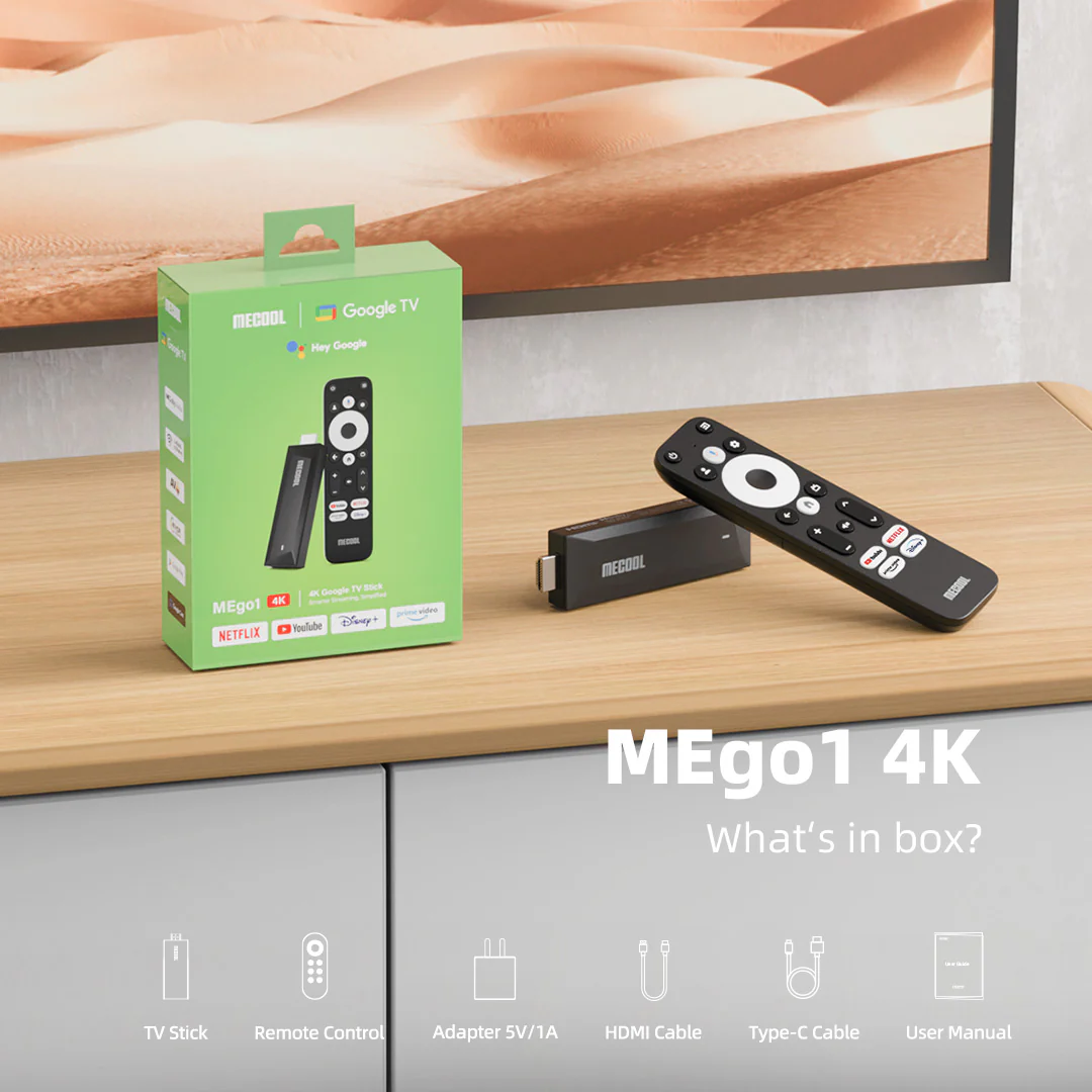 MECOOL MEgo1 4K Google TV Stick - Image 5